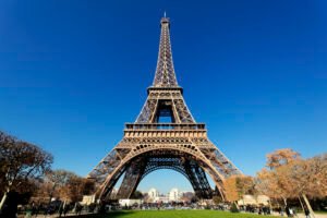 Famous Eiffel tower