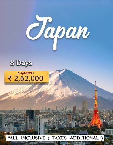 8D Japan Tour Package