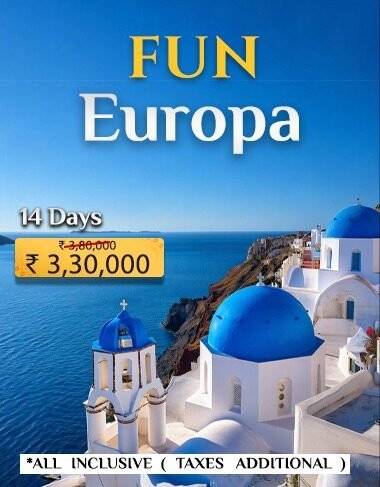 Fun Europe Tour Package Fun Europe Tour Package