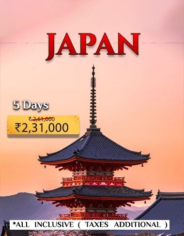 Japan Tour Package 5D