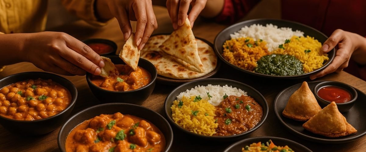 Authentic Indian cuisine dining experience.