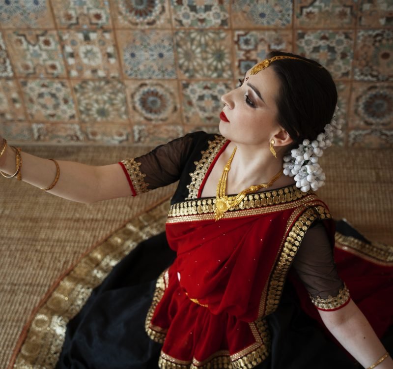 beautiful-young-woman-wearing-sari